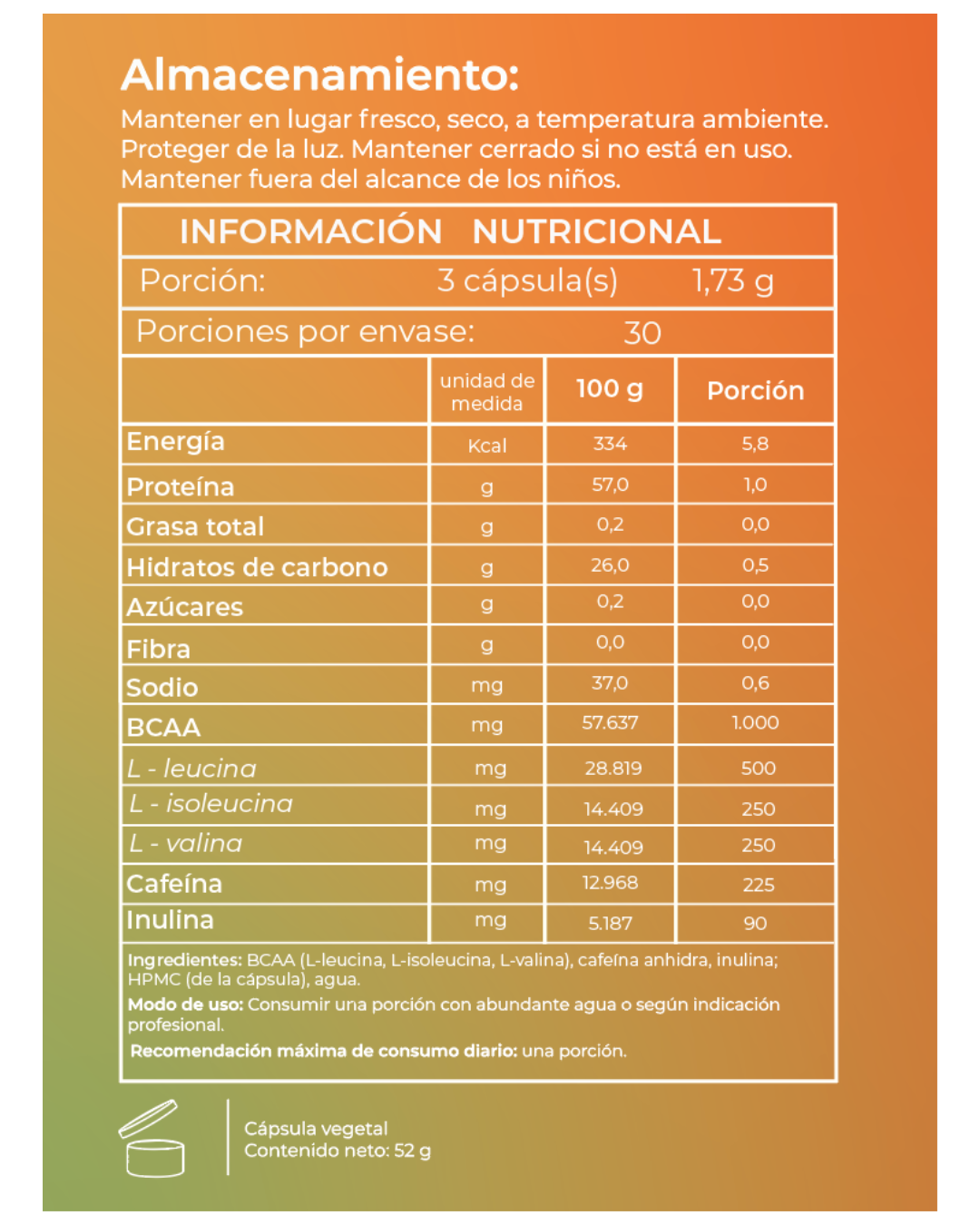 Train Care pre-entreno